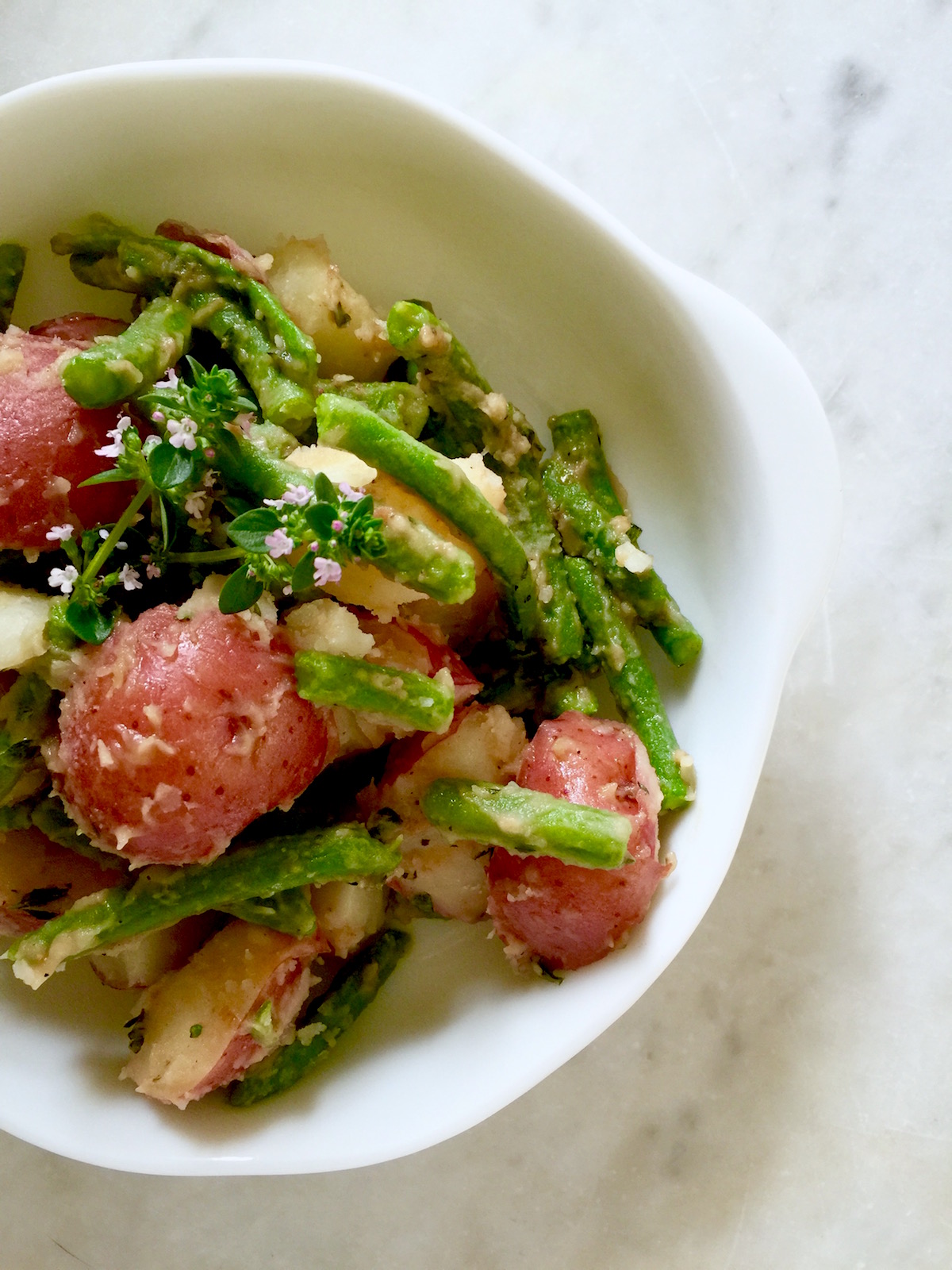 Italian String Bean & Potato Salad - In Jennie's Kitchen