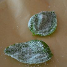 How to Make Candied Basil