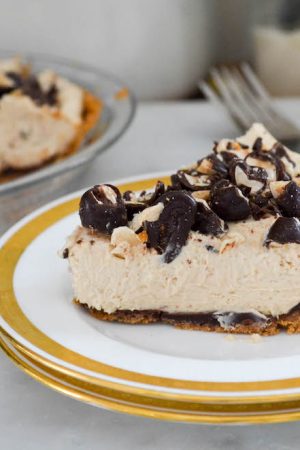 Creamy Peanut Butter Pie | In Jennie's Kitchen