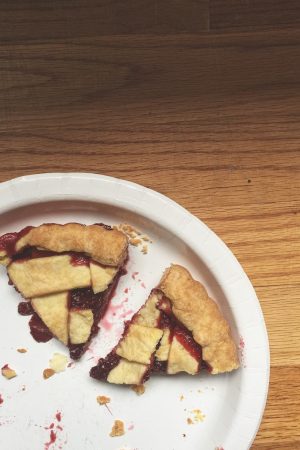 Raspberry Strawberry Crostata | In Jennie's Kitchen