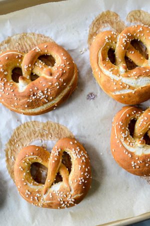 Homemade Soft Pretzels | In Jennie's Kitchen