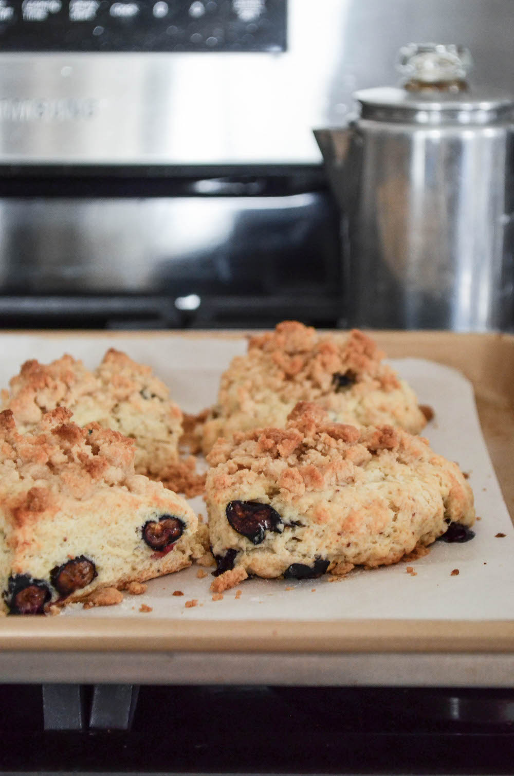 CROWDED KITCHEN: Blueberry Scones